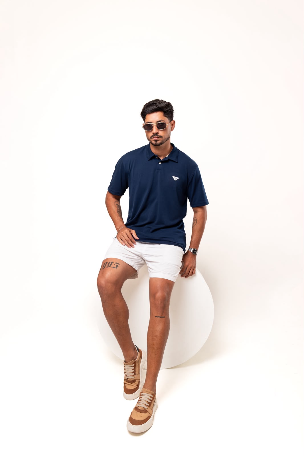 CAMISA POLO TEXTURISADA