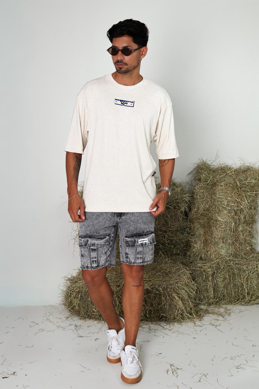 SHORT JEANS JOGADOR CARGO