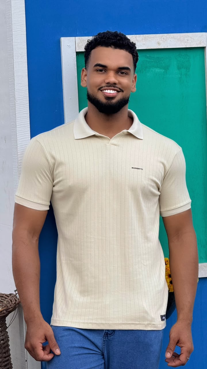 POLO GOLA EM V