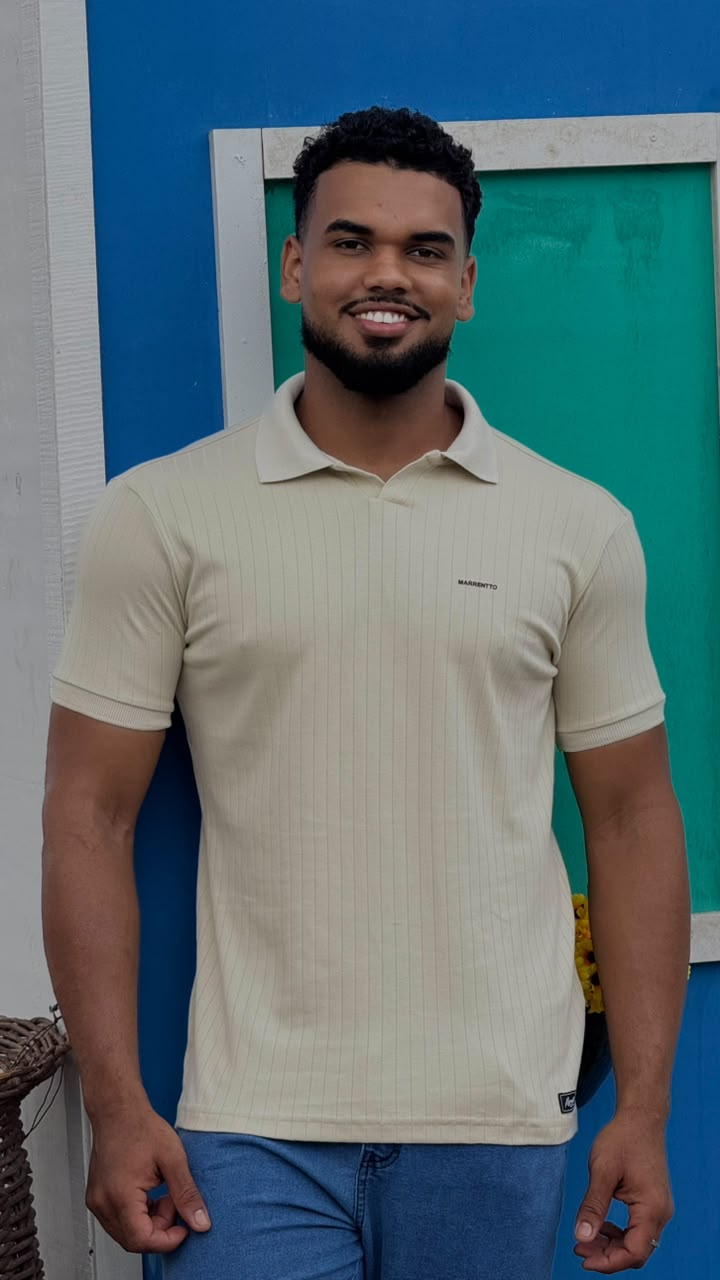 POLO GOLA EM V